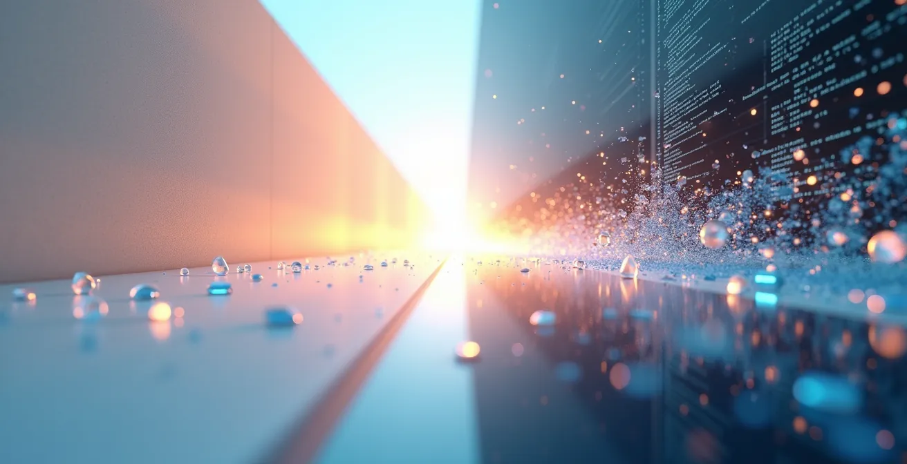 Transformation numérique d'une interface web: évolution d'une page HTML simple vers une application interactive dynamique et engageante.