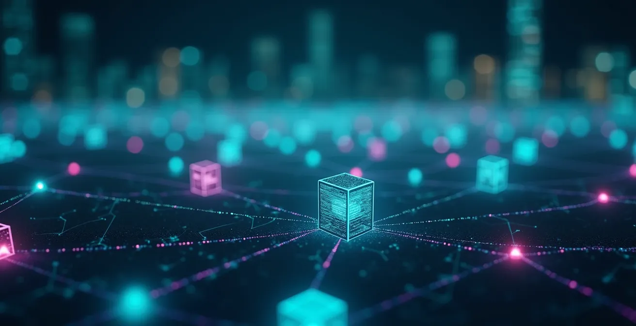 Architecture distribuée montrant l'IA traiter les données à la périphérie du réseau en temps réel