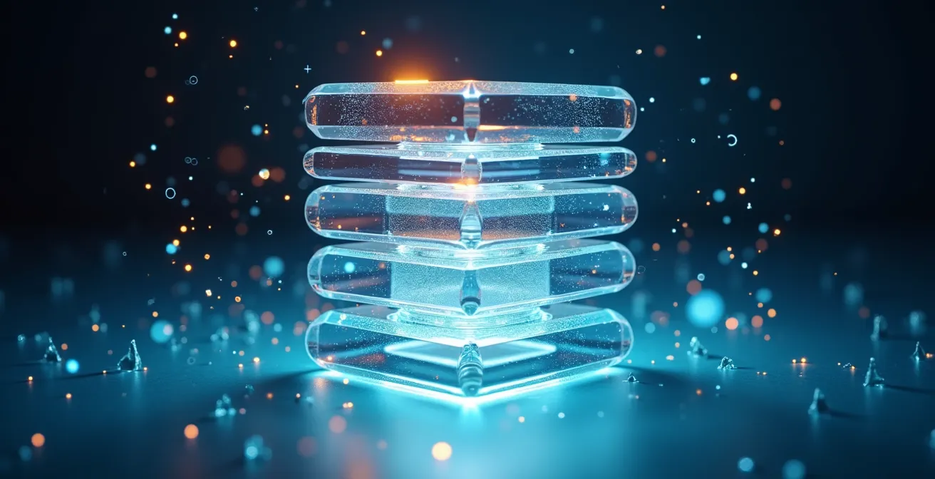 Architecture web moderne montrant l'interaction entre scripts côté client et serveur