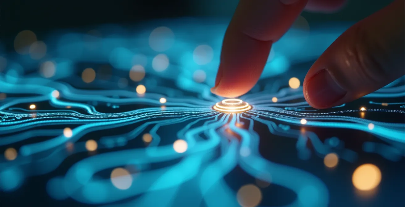 Vue détaillée de l'inspecteur de navigateur montrant l'arbre DOM avec sélection d'éléments